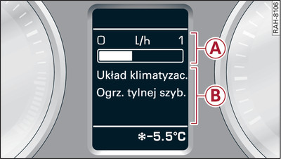 Zestaw wskaźników: dodatkowy odbiornik